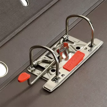 Herlitz maX.file A4 registrator, hrbat 50 mm, polipropilen, smeđi 10834851