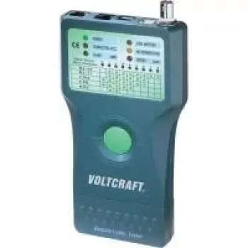 Voltcraft CT-5 višenamjenski tester kabela za RJ-45, BNC, RJ-11, IEEE 1394, USB