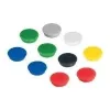 FRANKEN HM38 09 magnet 1500 g, 38 mm, okrugli, bijeli, plastična kapica, lakirani, 1 komad
