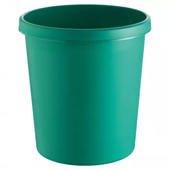 HELIT H61058-52 okrugla plastična kanta za smeće 18L zelena