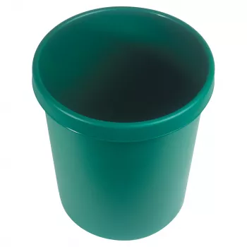 HELIT H61058-52 okrugla plastična kanta za smeće 18L zelena