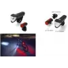 FISCHER LED rasvjetni set za bicikl TWIN, 50/25/15 Lux prednje svjetlo, USB punjivo, StVZO odobreno 50428