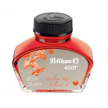 Pelikan 4001 Brilliant Red tintna bočica 62,5 ml 329169