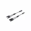 SHIVERPEAKS PV4 T-adapter kabel set, 2-na-1, 4 mm², crni, 30 cm BS02-21032