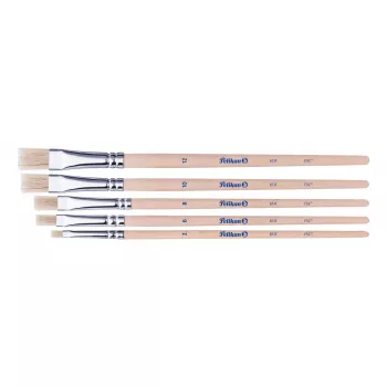 Pelikan Starter set kistova, 5 kistova s drvenim drškama, razne veličine, prozirna kutija 300008263