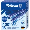 Pelikan 4001 GTP/18 kraljevski plave standardne tinte u patronama velikog kapaciteta, 18 kom 300735