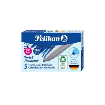 Pelikan Eco roller uložak za Pelikano/Twist, kraljevski plava, 65% reciklirana plastika, 1 kom 300010004