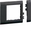 Hager GR0800A9011 okvirni poklopac za OT800 kabelski uvod, 80mm, grafitno crna (RAL 9011)