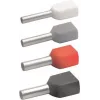 Klauke 87313 dvostruka kabelska stopica 2 x 0,75 mm² siva