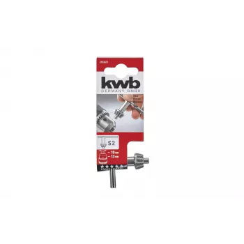 KWB ključ za steznu glavu za zupčastu steznu glavu, S2, 10 mm zupčanik, kaljeni čelik, crna ručka 285820