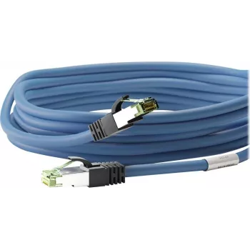 Wentronic Goobay CAT 8.1 patch kabel, S/FTP (PiMF), plavi, 5 m, LSZH, bakar, 24 AWG 45662
