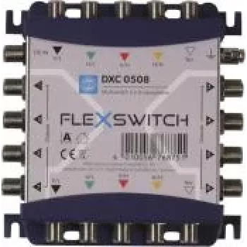 WISI DXC0508 FLEXSWITCH multiswitch 5-u-8 kaskadni SAT/TERR 76875