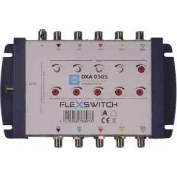 WISI FLEXSWITCH linijsko pojačalo DXA0505 4xSAT/1xTERR za kaskade multiswitcha