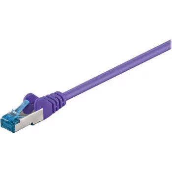 Wentronic Goobay CAT 6a S/FTP patch kabel, RJ45, ljubičasti, 3 m, LSZH, bakar 93789