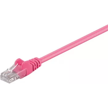 Wentronic 95220-GB Cat5e U/UTP RJ-45 Ethernet patch kabel, magenta