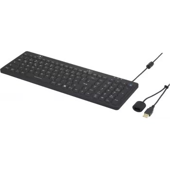 Renkforce IP68 industrijska USB tipkovnica crna otporna na prskanje nepropusna za prašinu (iM-IKB106-BK)