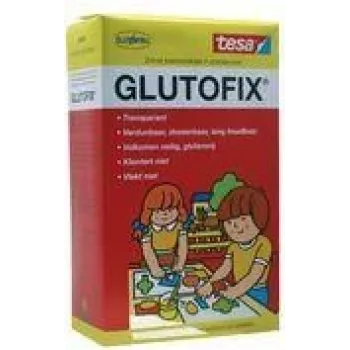 tesa Glutofix dječji prah za lijepljenje, bijeli, 500 g, na bazi celuloze, miješa se s vodom, bez otapala, 1 kom 08658-00001-01