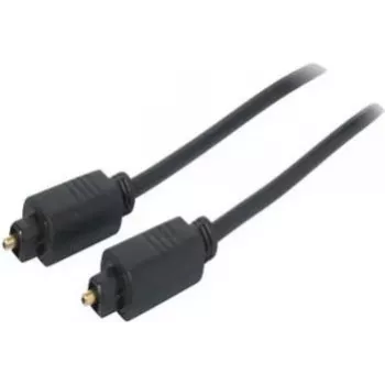SHIVERPEAKS 3,0 m Toslink na Toslink optički audio kabel, pozlaćeni priključci, crni BS69004-3.0