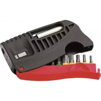 Cimco 114594 set od 10 bitova za odvijač s Phillips, Pozidriv, prorez i Torx bitovima