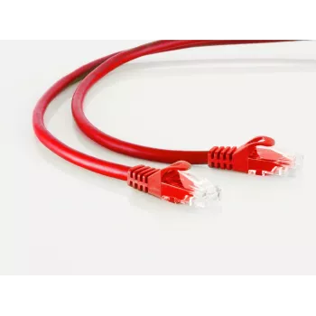 SHIVERPEAKS BASIC-S Cat.6A U/UTP patch kabel, crveni, 30 m, RJ45, 10 Gbps BS08-35484