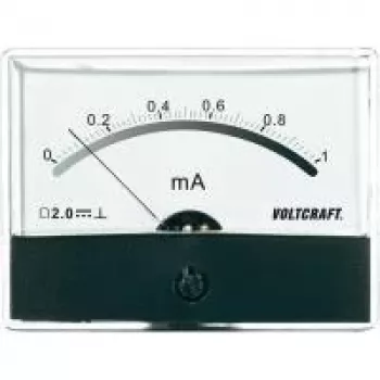 Voltcraft AM-86X65/1MA ugradbeni mjerni instrument istosmjerna struja 0-1 mA, pomični svitak