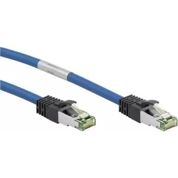 WENTRONIC Goobay CAT 8.1 patch kabel, S/FTP (PiMF), plavi, 20 m - LSZH bez halogena, bakar AWG 24 55119