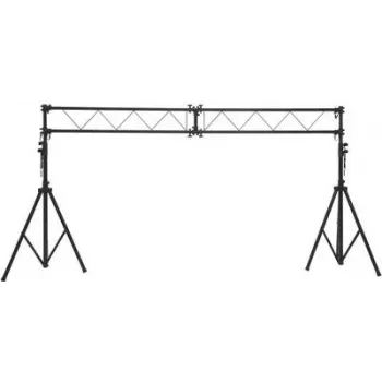 Eurolite Show Stand III sustav nosača s tronožnim stativima, nosivost 50 kg, širina 300 cm, crni 59007030
