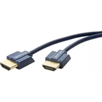 ClickTronic 70703 HDMI kabel 1,5 m HDMI Type-A utikač na utikač plavi 4K 60Hz 18Gbps