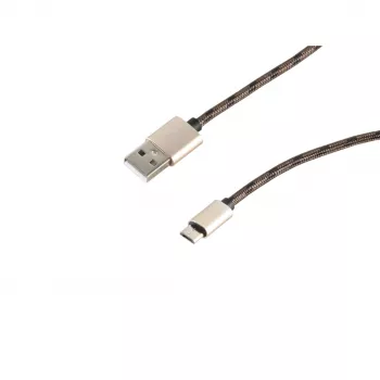 SHIVERPEAKS S-Conn 14-50082 USB 2.0 kabel, USB-A na Micro-USB B, 2 m, smeđi