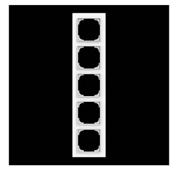 Busch-Jaeger future linear okvir, 5 modula, Studioweiß 2CKA001754A4869