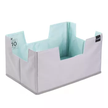 keeeper nea XL set organizatora za kupovinu, sivo-tirkizni, s uklonjivim razdjelnikom 1229962400000