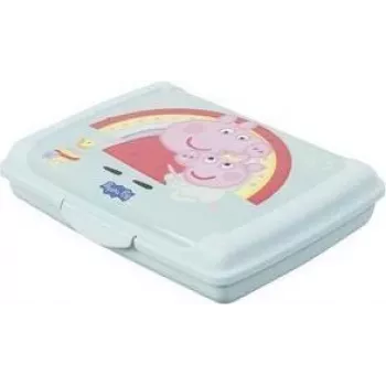 keeeper carla mini Peppa Pig kutija za užinu, 0,5 L, Aquamarin Deco-Click-Box Mini, PP, kopča, 1 komad 1070462433600