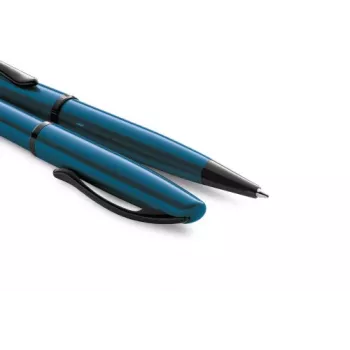 Pelikan Jazz Noble Elegance kemijska olovka, akvamarin metal, mehanizam na okretanje 300010131