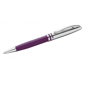 Pelikan Jazz Classic kemijska olovka, ljubičasti metal, mehanizam na okretanje, plava tinta, Medium 300013899
