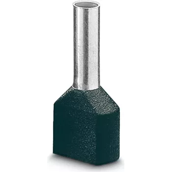 LAPP dvostruka kabelska stopica, 0,75 mm², 8 mm, djelomično izolirana, siva, 500 komada 61802000