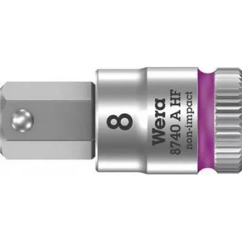 Wera 05003339001 Zyklop 3/8 inch šesterokutni nasadni ključ 8x28 mm s funkcijom držanja