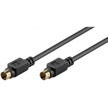 Goobay AVK 157 S-Video kabel 1m utikač na utikač crni 50057
