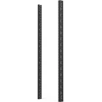 Schroff 23130-014 vertikalna montažna šina, 38U, 1800 mm, čelik, crna