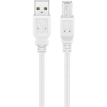Wentronic 96186 USB 2.0 kabel, USB-A utikač na USB-B utikač, 1,8 m, bijeli