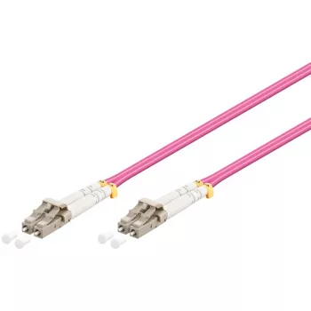 Wentronic 95938 optički patch kabel LC na LC multimode, ružičasti
