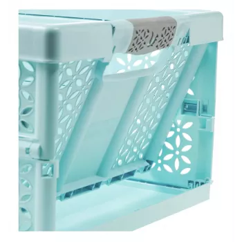 keeeper Profi sklopiva kutija lea, 32 litre, akvamarin, nosivost 30 kg, Soft-Grip ručke, PP/TPE, 1 komad 10296624000NN