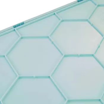 keeeper Profi sklopiva kutija lea, 32 litre, akvamarin, nosivost 30 kg, Soft-Grip ručke, PP/TPE, 1 komad 10296624000NN