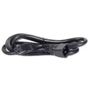 BACHMANN IEC C20 na C19 strujni kabel 1m crni 16A 250V 356.1228