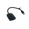EXSYS EX-5005 USB 3.2 Gen 1 (USB 3,0) na VGA adapter, do 2048 x 1152