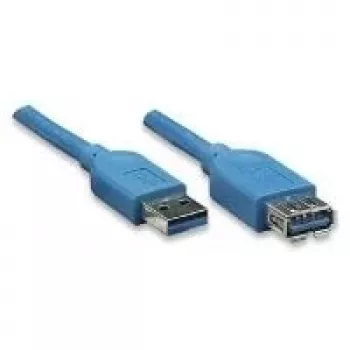 EXSYS EX-K1630-2 USB 3.2 Gen 1 kabel, USB-A na USB-B, 2 m, plavi