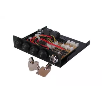 EXSYS EX-3466-2 SATA III 4-port switch - 1-na-4 HDD/SSD preklopnik, 6Gbps, Hot-Swap, Marvell čipset