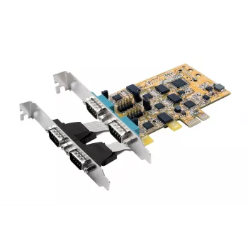 EXSYS EX-45034IS 4-portna RS-232 PCI Express serijska kartica s 2,5kV optičkom izolacijom