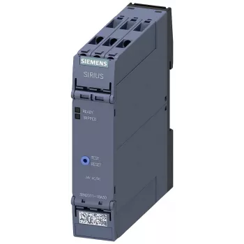 Siemens SIRIUS 3RN2 termistorski relej za zaštitu motora 3RN2011-1BA30, 24 V AC/DC, 1 NO + 1 NC, vijčani priključci, za DIN tračnicu