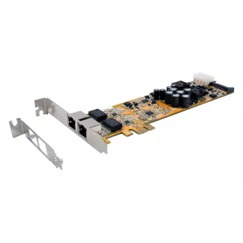 EXSYS EX-6072POE-2 dvostruka Gigabit Ethernet PCIe kartica s PoE, low profile