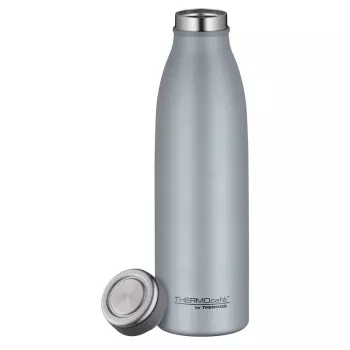 THERMOS TC Bottle Insulated Drinking Bottle 0.5L Ice Blue Matte Stainless Steel BPA-Free 4067.341.050